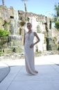 Enchanted Petal Sheath Gown